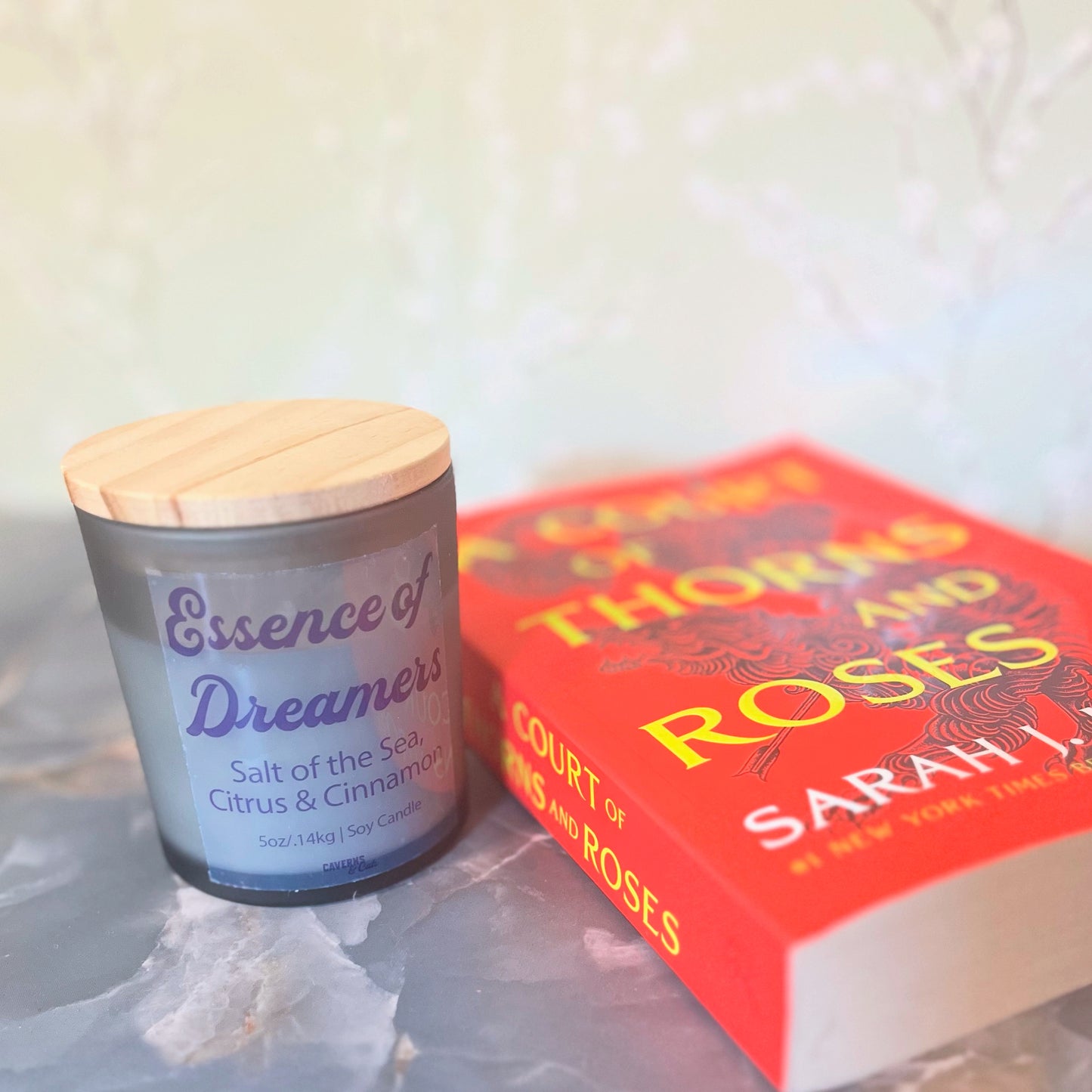 Essence of Dreamers Soy Candle; Salt of the Sea & Citrus