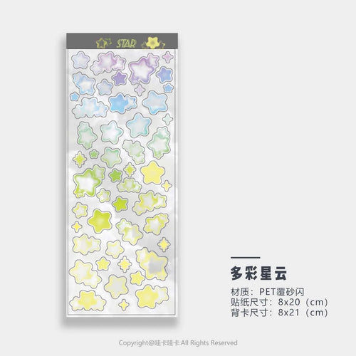 Various Clear Scrapbooking Stickers