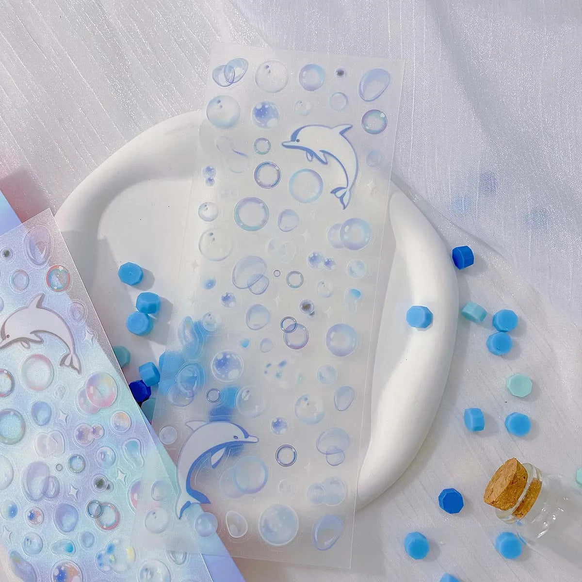Various Clear Scrapbooking Stickers