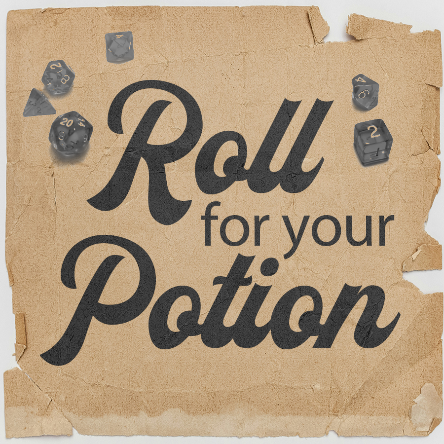 Roll For Your Potion Candle, 100% Soy