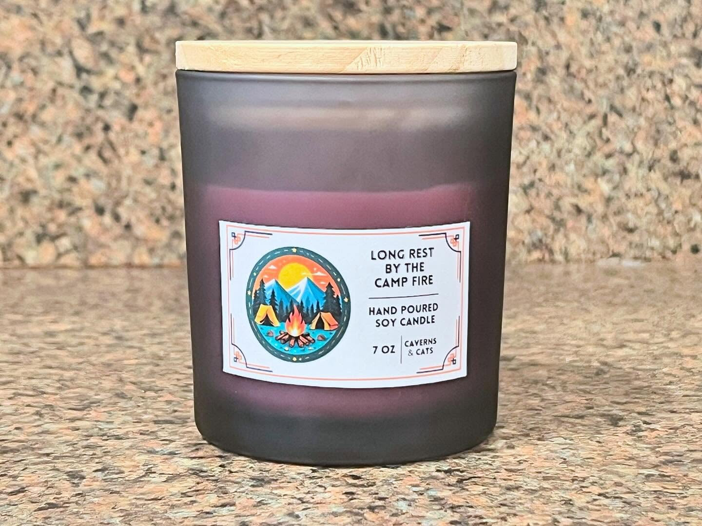 Long Rest By The Campfire Scented Soy Candle