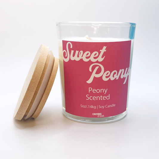 Sweet Peony Soy Candle;