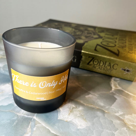 PREORDER There Is Only Her Soy Candle; Campfire & Cedarwood