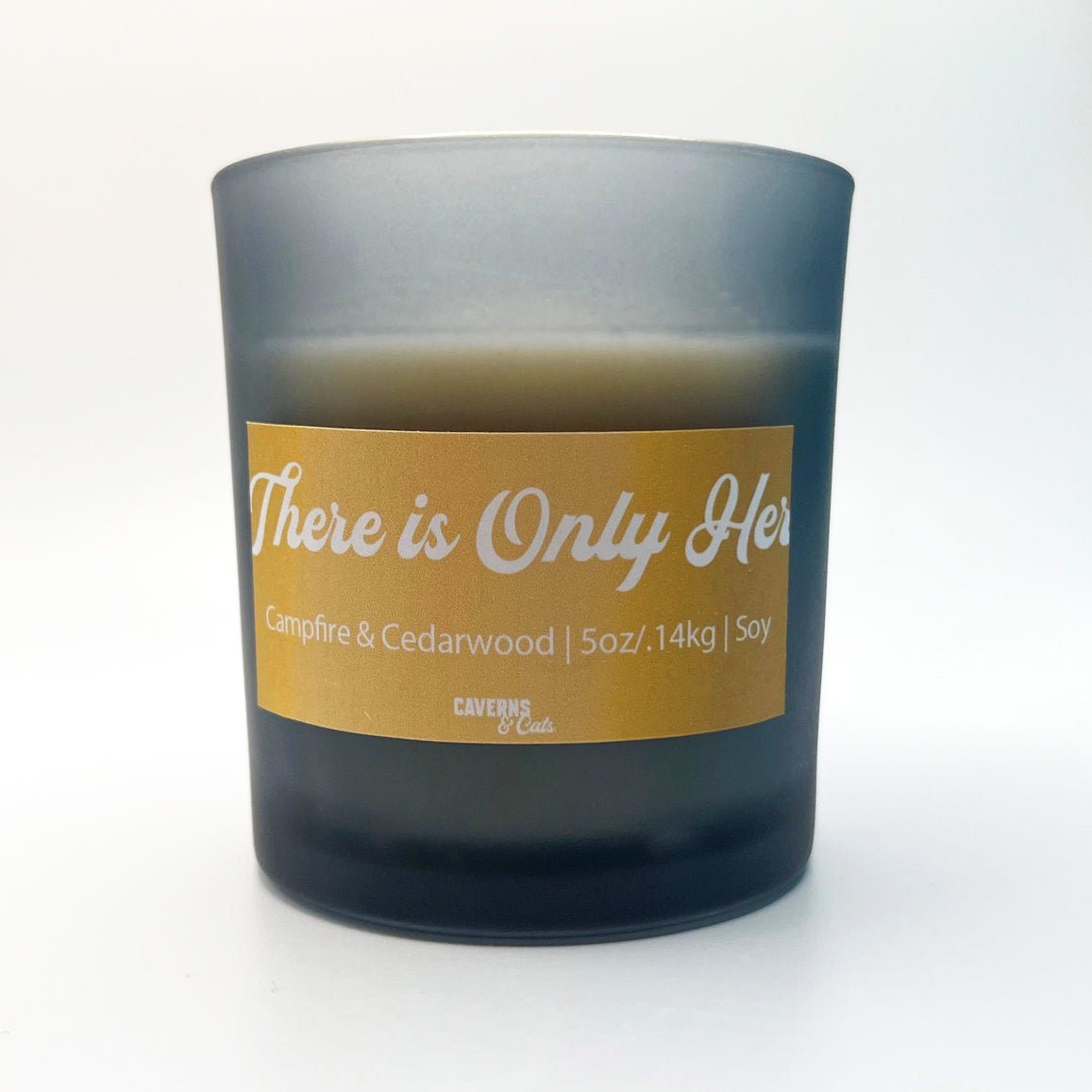 PREORDER There Is Only Her Soy Candle; Campfire & Cedarwood