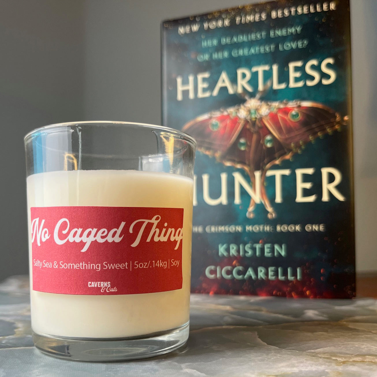 No Caged Thing Soy Candle; Salty Sea & Something Sweet