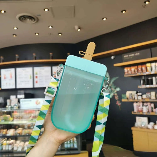 Popsicle Water Bottle With Strap