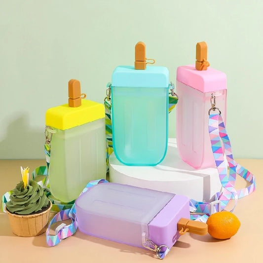 Popsicle Water Bottle With Strap