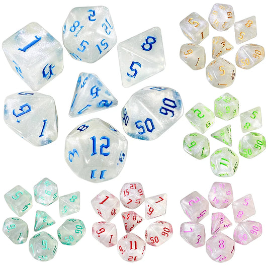 Starlight Cloud Dice Set