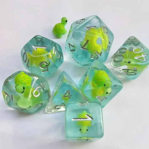 Animal Friends 7pcs Dice Set