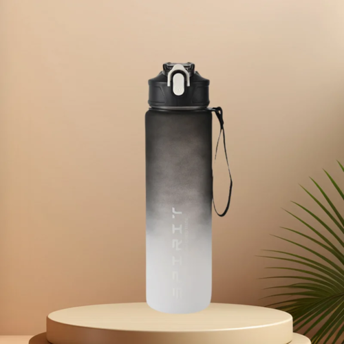 Sports Water Bottle with Time-Tracking