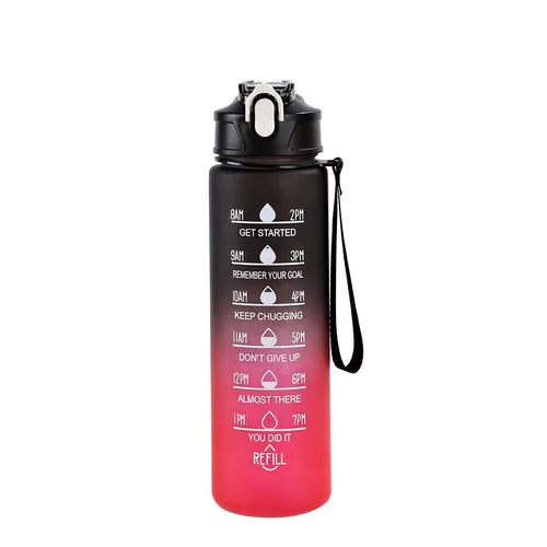 Sports Water Bottle with Time-Tracking