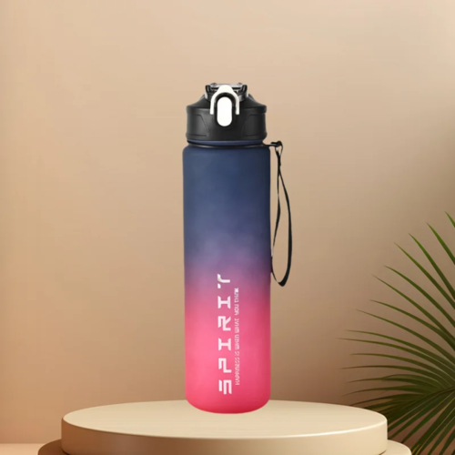 Sports Water Bottle with Time-Tracking