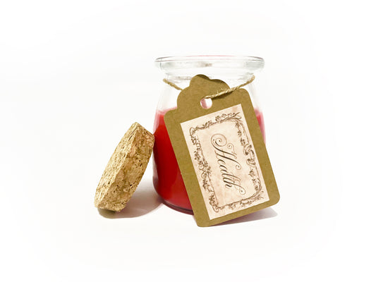 Health Potion Soy Candle, Sweat Pea Floral Scent